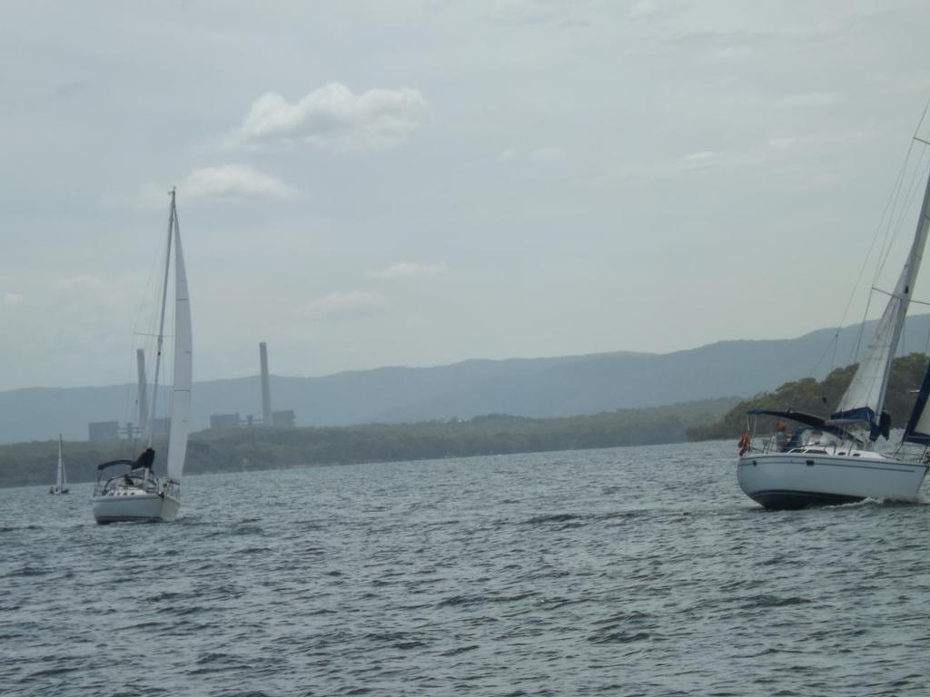 Recharged and heading north to the finish - Catalina Yachts Lake Macquarie Rendezvous 2017 photo copyright Rod Mackay taken at  and featuring the  class