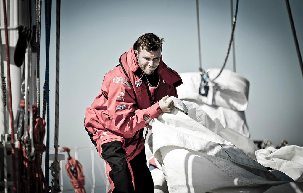 Clipper 2017-18 Race skipper Gaëtan Thomas photo copyright Clipper Round The World Yacht Race http://www.clipperroundtheworld.com taken at  and featuring the  class