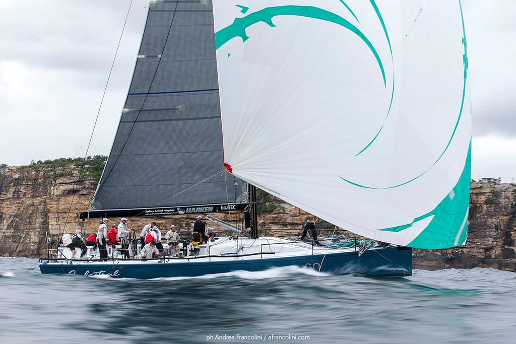 See! There were kites involved. 2017 Australian Yachting Championship - Day 1 © Andrea Francolini