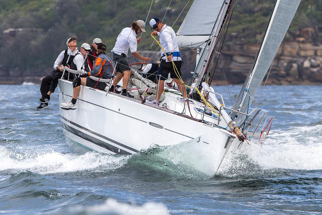 So I take this rope from here and put it there, that one from there and bring it here and it should all work, right? 2017 Australian Yachting Championship - Day 2 © Andrea Francolini