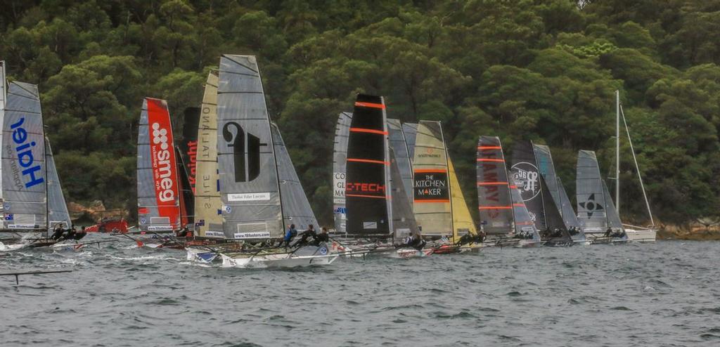  - Race 6 - JJ Giltinan Trophy 18ft Skiff Championship, March 4, 2017 © Michael Chittenden 