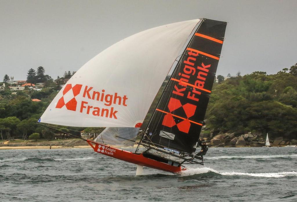 Knight Frank - Race 6 - JJ Giltinan Trophy 18ft Skiff Championship, March 4, 2017 photo copyright Michael Chittenden  taken at  and featuring the  class