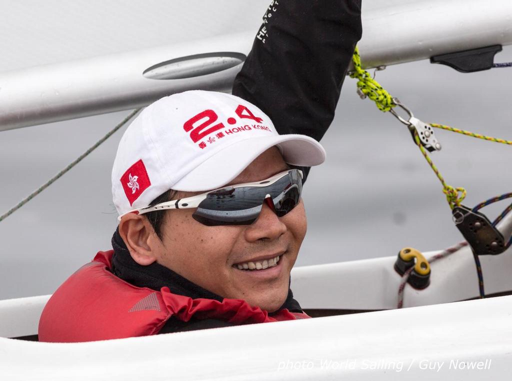 World Sailing Paralympic Development Programme, Hong Kong. Foo Yuen Wai.  © Guy Nowell / World Sailing