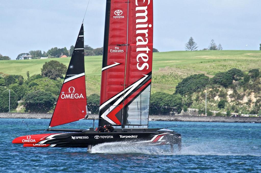  - Emirates Team NZ - Waitemata Harbour - March 22, 2017 © Richard Gladwell www.photosport.co.nz