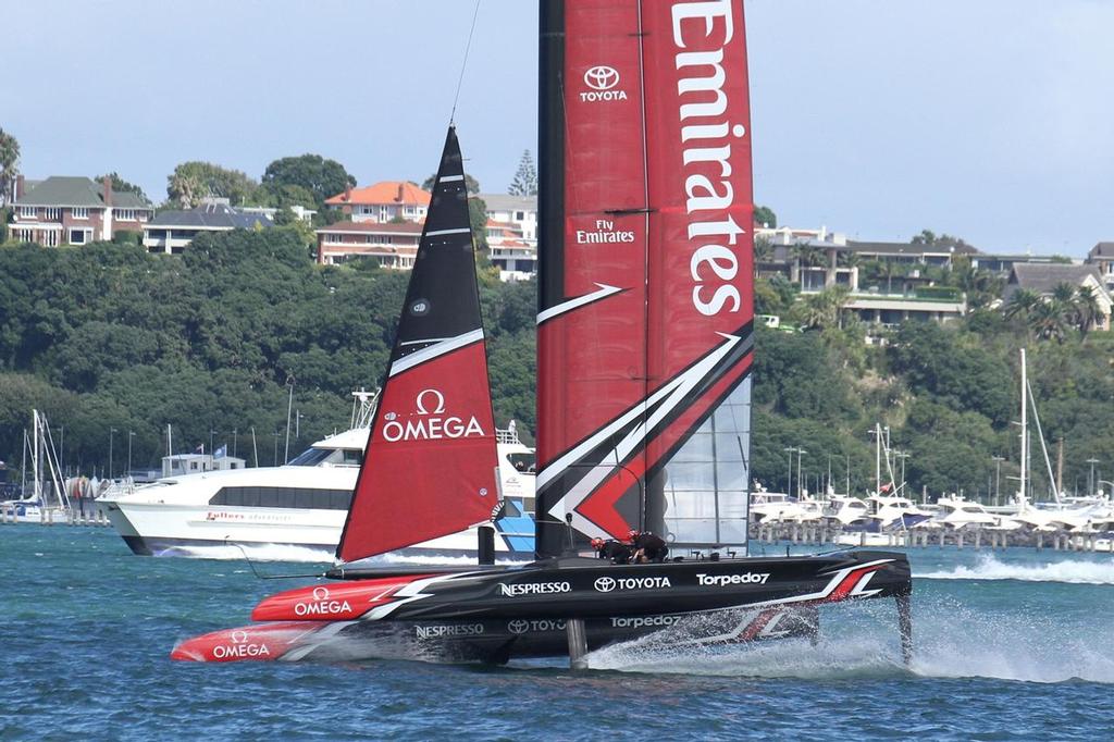  - Emirates Team NZ - Waitemata Harbour - March 22, 2017 © Richard Gladwell www.photosport.co.nz