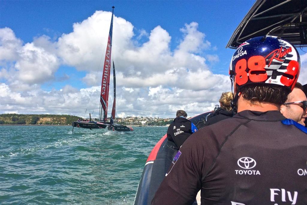  - Emirates Team NZ Last Sail March 28, 2017 © Richard Gladwell www.photosport.co.nz