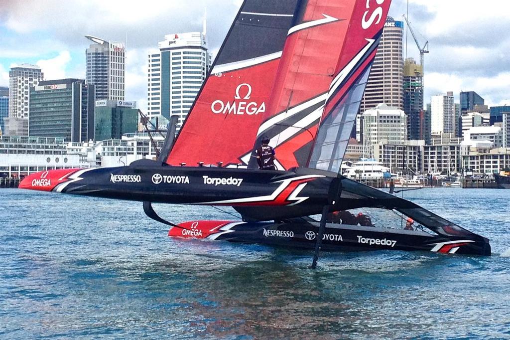  - Emirates Team NZ Last Sail March 28, 2017 © Richard Gladwell www.photosport.co.nz