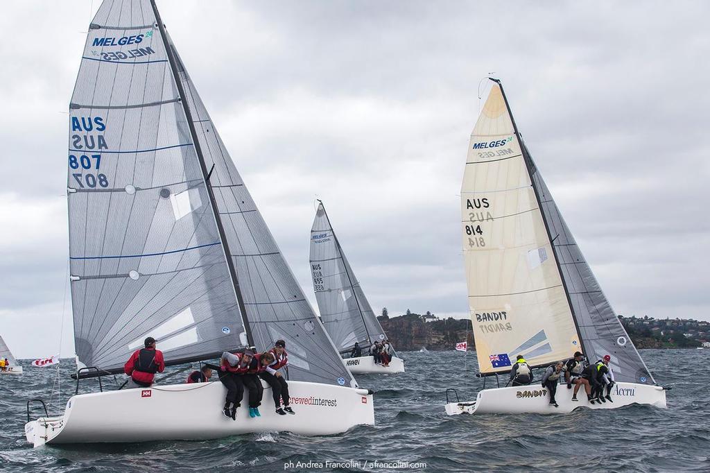 Merges fleet... - Sydney Harbour Regatta © Andrea Francolini