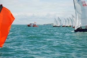 Lining up for a start - 2017 Jollyboat Nationals photo copyright HSC HSC taken at  and featuring the  class