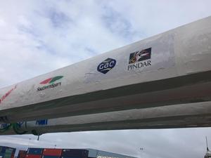 - Volvo 65 masts leave Southern Spars via Port of Tauranga bound for UK - March 1, 2017 photo copyright TNL Pindar taken at  and featuring the  class