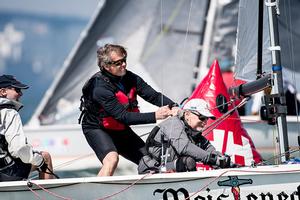 2017 Helly Hansen National Offshore One Design Regatta - Day 1 photo copyright Paul Todd/Outside Images http://www.outsideimages.com taken at  and featuring the  class