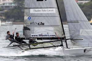 2017 JJ Giltinan champion - JJ Giltinan 18ft Skiff Championship photo copyright Frank Quealey /Australian 18 Footers League http://www.18footers.com.au taken at  and featuring the  class