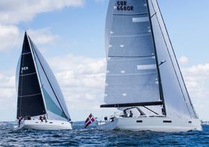 The X43 and X65 sail together in Denmark photo copyright X-Yachts taken at  and featuring the  class