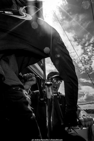 Onboard Beau Geste TP52 training - Australian Yachting Championship photo copyright Andrea Francolini taken at  and featuring the  class