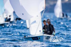 470 - Tetsuya Isozaki and Akira Takayanagi (JPN) - Trofeo SAR Princesa Sofía IBEROSTAR photo copyright Pedro Martinez / Sailing Energy / Sofia taken at  and featuring the  class