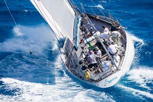 Spirit, Model: Swan 65, Sail n: GBR 48L, Owner: Alan Edwards - Rolex Swan Cup Caribbean 2017 photo copyright  Nautor's Swan / Studio Borlenghi taken at  and featuring the  class