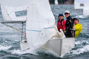 Ruth McCance and her Evie crew - Sydney Harbour Regatta photo copyright  Andrea Francolini / MHYC http://www.afrancolini.com/ taken at  and featuring the  class