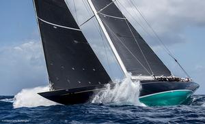 2017 St Barths Bucket Regattas - J-Class Race Day 1 photo copyright JClass - Carlo Borlenghi taken at  and featuring the  class