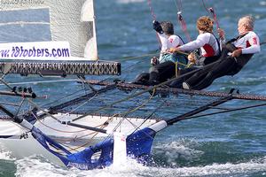 Yandoo, Season Point Score winner. - 18ft Skiffs - Club Championship 2017 photo copyright 18footers.com taken at  and featuring the  class