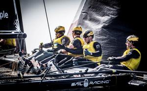 SAP Extreme Sailing Team - GC32 Championship photo copyright Jesus Renedo / GC32 Championship Oman taken at  and featuring the  class