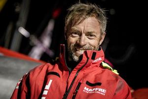 MAPFRE signed Britain’s Rob Greenhalgh as a watch captain - Volvo Ocean Race photo copyright  María Muiña / MAPFRE taken at  and featuring the  class