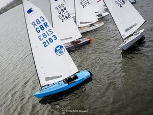 British OK Dinghy Winter Championship photo copyright  Robert Deaves taken at  and featuring the  class
