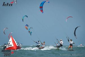 Day 1 – IKA TwinTip Racing Asian Championships photo copyright Alexandru Baranescu taken at  and featuring the  class
