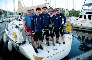 Newcomer to the BVI Spring Regatta this year is the X41 Godspeed from Austria, skippered by Peter Steinkogler photo copyright Todd VanSickle / BVI Spring Regatta http://www.bvispringregatta.org taken at  and featuring the  class