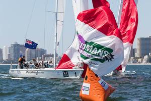 31-3-2017 - World Match Racing Tour - Congressional Cup - Repechage photo copyright World Match Racing Tour . http://www.wmrt.com taken at  and featuring the  class