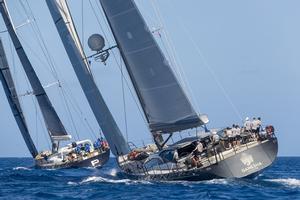 P2 and Ganesha Class B, Loro Piana Caribbean Superyacht Regatta & Rendezvous 2017. photo copyright Borlenghi / YCCS / BIM taken at  and featuring the  class
