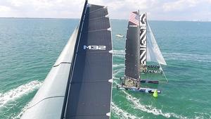 2017 M32 Miami Winter Series Event #3 photo copyright Aston Harald / M32 Series taken at  and featuring the  class