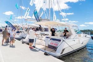 The linked marina featured everything from family fun boats to comfortable cruising catamarans, luxury motor yachts to serious fishing platforms photo copyright Gold Coast Marine Expo www.gcmarineexpo.com.au taken at  and featuring the  class