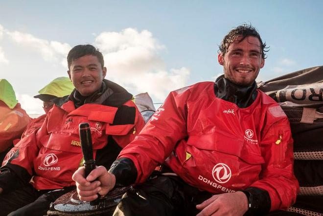 Bouttell, Black, Wolf and Horace confirmed by skipper Charles Caudrelier for the Volvo Ocean Race 2017-18 © Martin Keruzoré / Volvo Ocean Race