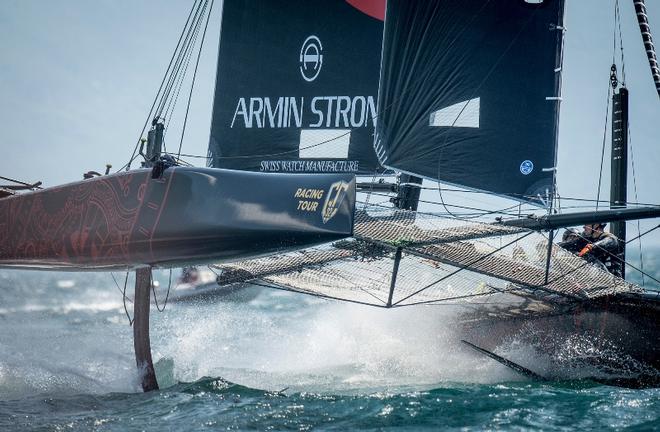 Flavio Marazzi's Armin Strom Sailing Team is the oldest GC32 campaign – GC32 Racing Tour ©  Loris von Siebenthal /www.lorisvonsiebenthal.com