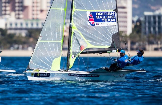 49er sailors James Peters and Fynn Sterritt - Trofeo Princesa Sofia IBEROSTAR © Sailing Energy / Sofia