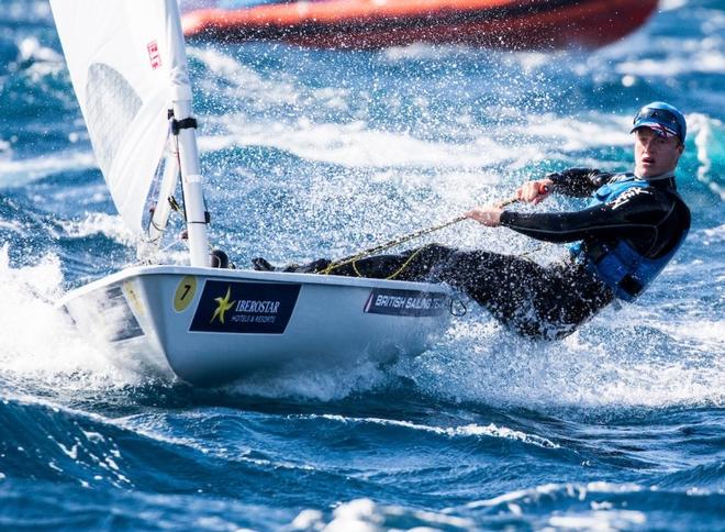 Laser sailor Elliot Hanson - Trofeo Princesa Sofia IBEROSTAR © Sailing Energy / Sofia