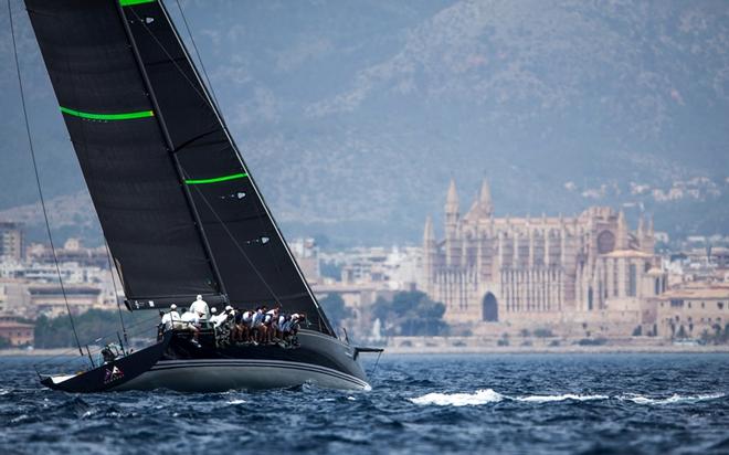 Maxi 72 Bella Mente at the 2017 Palma Vela in Mallorca, Spain © Pedro Martinez / Sailing Energy http://www.sailingenergy.com/