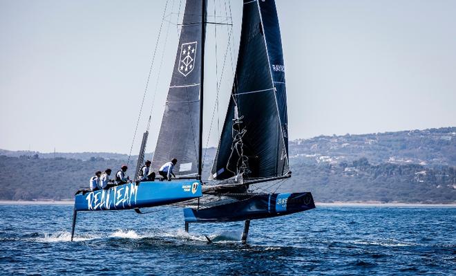 Skippered by Jerome Clerc, Realteam hopes to improve on its 2016 GC32 Racing Tour result © Jesus Renedo / GC32 Racing Tour