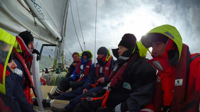 Zuzana and her fellow crew during Clipper Race training © Clipper Round The World Yacht Race http://www.clipperroundtheworld.com