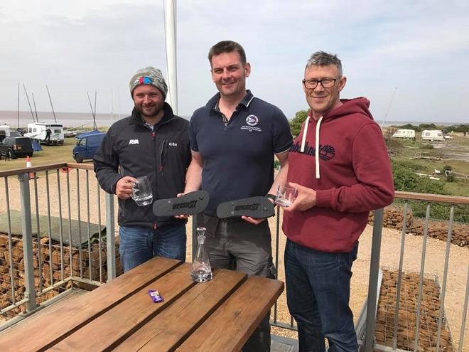 RS700 SnetFest winners - (From left to right) Robbie Bell 2nd , Richard Wadsworth 1st, Colin Dacey 3rd ©  Joanne Dacey