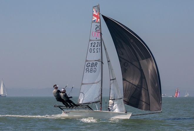 Luke and Emma McEwen – Round 2 – RS800 Magic Marine Grand Prix ©  Tim Olin