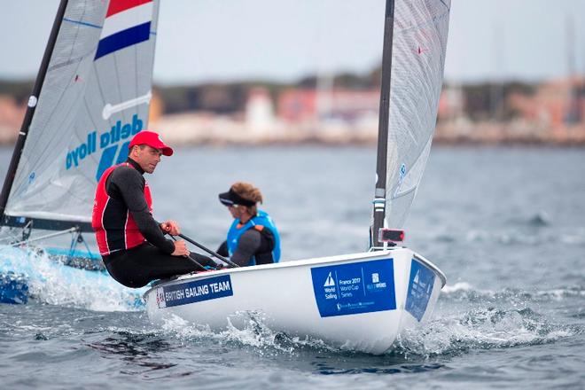 Ed Wright, Finn - Sailing World Cup Hyères © Richard Langdon/British Sailing Team