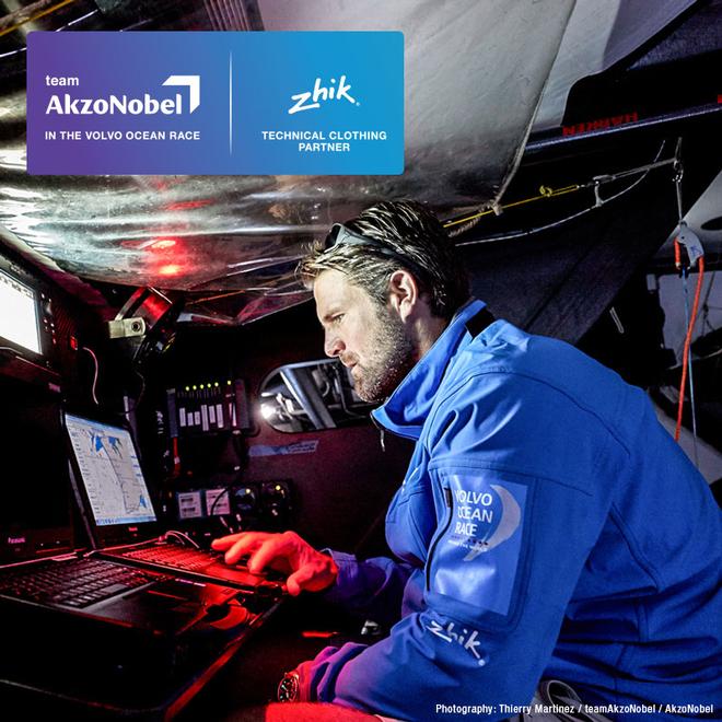 Simeon Tienpont (NED - Skipper - team AkzoNobel for the 2017/18 Volvo Ocean Race © Zhik http://www.zhik.com