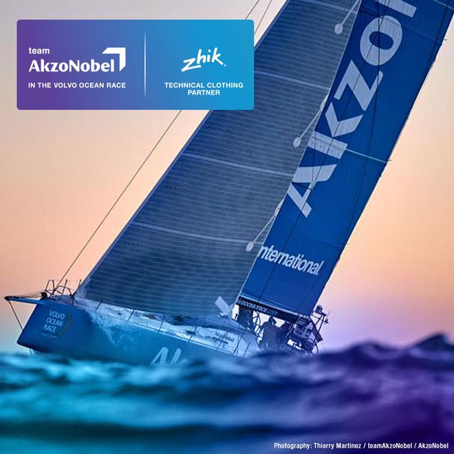  Zhik chosen by team AkzoNobel for the 2017/18 Volvo Ocean Race © Zhik http://www.zhik.com