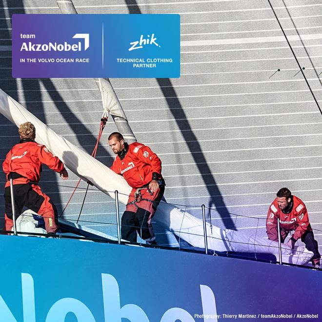 - Zhik chosen by team AkzoNobel for the 2017/18 Volvo Ocean Race © Zhik http://www.zhik.com