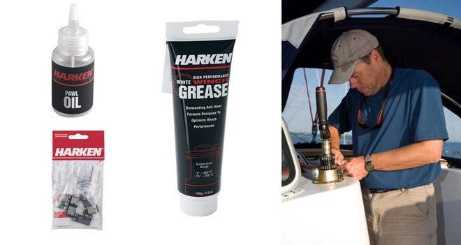 Harken Pawl Oil and Winch Grease © Harken http://www.harken.com