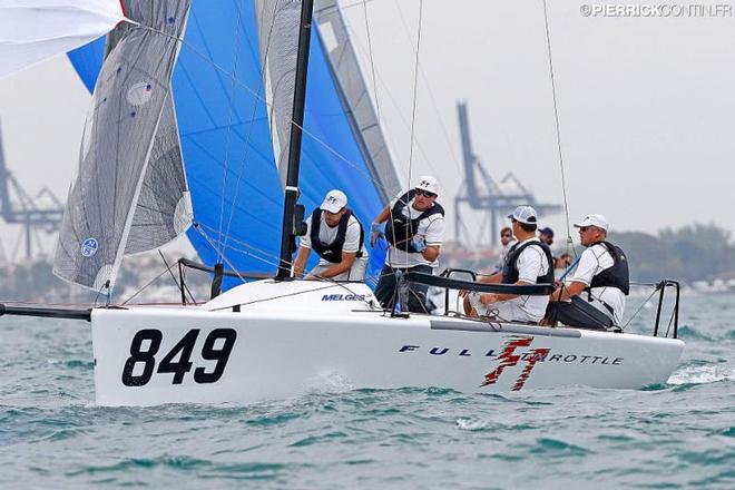 Seven-time U.S. National Champion Brian Porter on Full Throttle USA-849 - 2016 Melges 24 World Championship ©  Pierrick Contin http://www.pierrickcontin.fr/