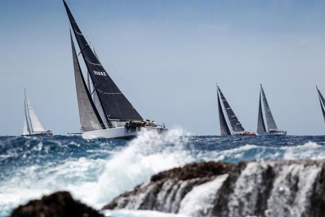 Bernie Evan Wong's TAZ racing off Windward Beach - Antigua Sailing Week 2017 © Paul Wyeth / www.pwpictures.com http://www.pwpictures.com
