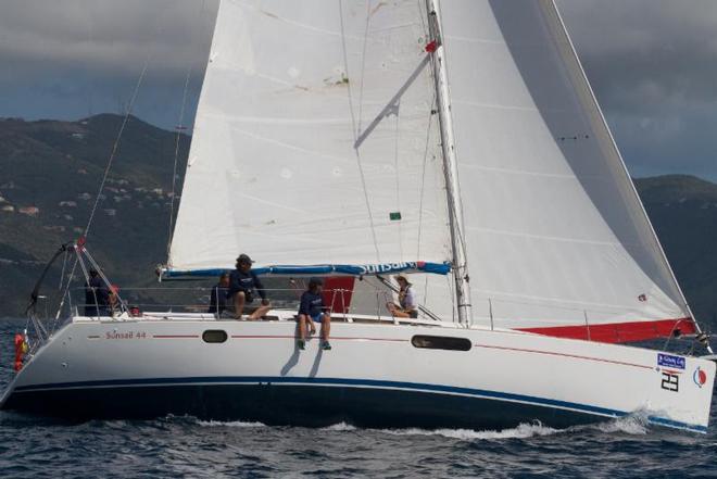 Team Horizon - Jitterbug win CSA Bareboat 3  © BVISR / www.ingridabery.com