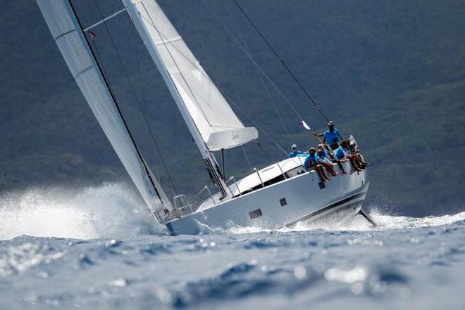 John O'Connor's American CNB 76, Sapphire III led the fleet for the early part of the race © Paul Wyeth / www.pwpictures.com http://www.pwpictures.com